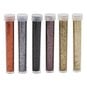 Metallic Biodegradable Glitter Tubes 6g 6 Pack image number 1