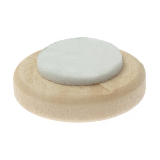 Natural Wooden Button Embellishments 12 Pack image number 4