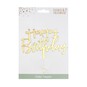 Create & Celebrate Gold Happy Birthday Cake Topper image number 4