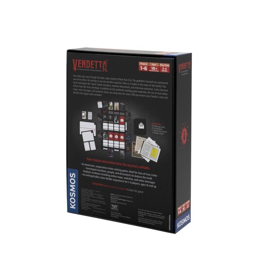 Master of Crime Vendetta Board Game image number 3