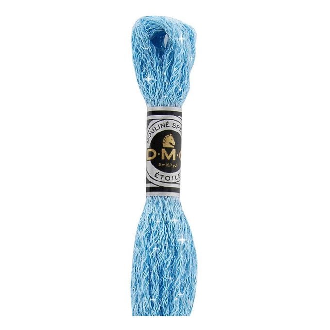 DMC Light Blue Mouline Etoile Cotton Thread 8m (C519) image number 1