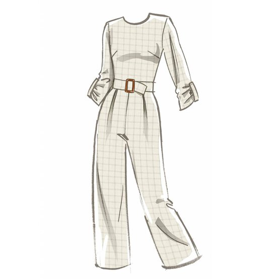 McCall&rsquo;s Marlow Jumpsuit Sewing Pattern M8119 (6-14) image number 4