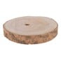 Round Wooden Slice 20cm image number 1