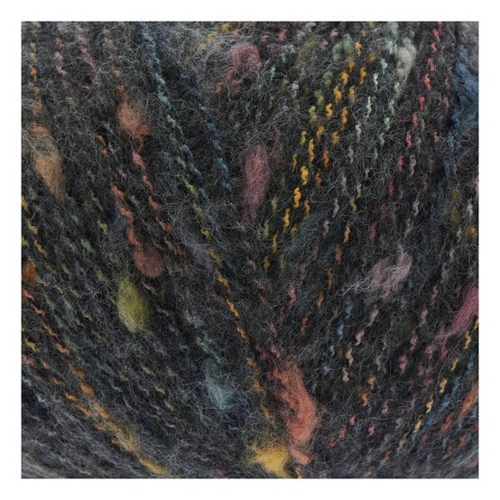 Rico Fashion Black Cotton Alpaca Fun Neps 50g image number 2