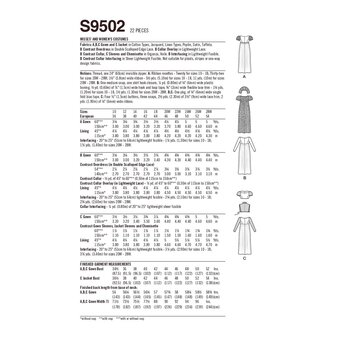 Simplicity Women's Costume Sewing Pattern S9502 (AA 10-18)