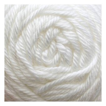 Caron White Simply Soft Aran Yarn 170 g image number 2