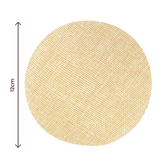 Natural Hessian Jam Jar Topper Kit 24 Pack image number 4