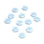 Hemline Sky Blue Flower Buttons 12.5mm 12 Pack image number 1