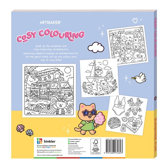 Cosy Colouring Sunshine Fun Colouring Book image number 3