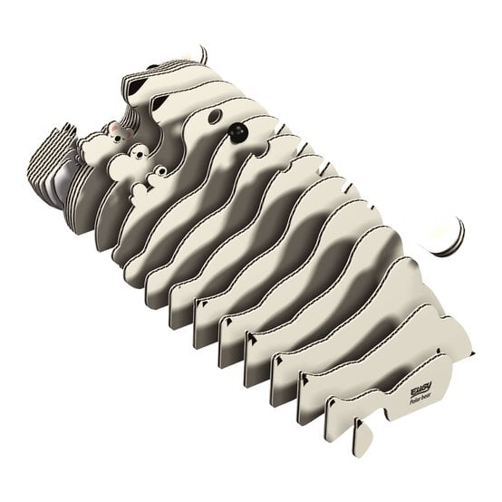 Eugy 3D Polar Bear Model image number 2