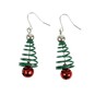 Christmas Tree Novelty Earrings image number 2