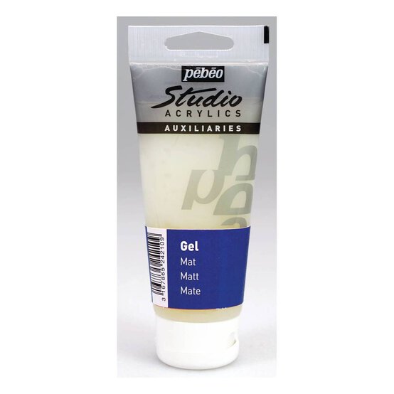Pebeo Matt Gel Medium 100ml image number 1