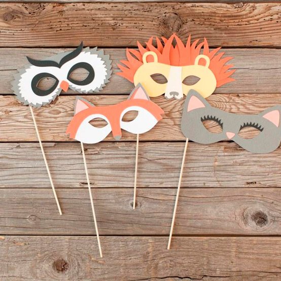 Your Cricut Explore Animal Masks image number 1