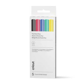 Cricut Colour Classic Fine Point Pens 5 Pack
