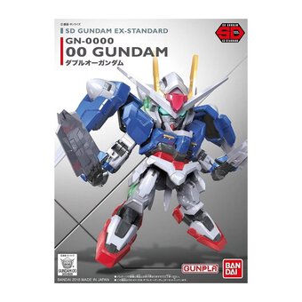 Gunpla SD Gundam Ex-Standard 00 Model Kit