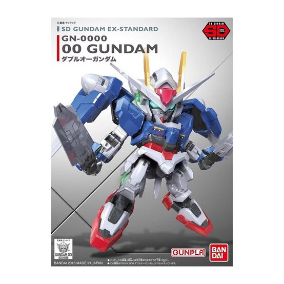 Gunpla SD Gundam Ex-Standard 00 Model Kit image number 1