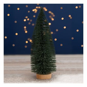 Green Bottle Brush Tree 32.5cm