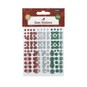 Red, White and Green Gem Stickers 197 Pack image number 4