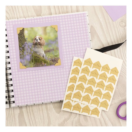 Crafter’s Companion Kraft Photo Corners 192 Pack image number 2