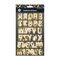 Wooden Chipboard Alphabet Stickers image number 4
