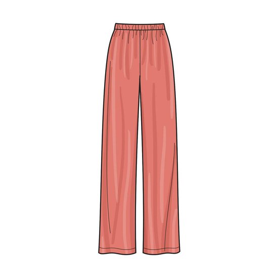 New Look Women's Top and Trousers Sewing Pattern 6736 (6-18) image number 3