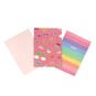 Novelty Cupcake Notebook Set A4 3 Pack image number 1