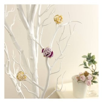 Decorative White Twig Tree 104cm