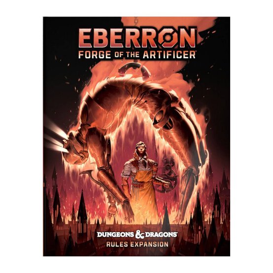 Dungeons & Dragons Alt Cover Eberron Forge of the Artificer Rules Expansion image number 1
