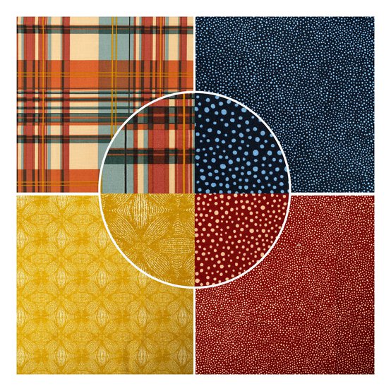 Sanderson Stars on the Forest Quilt Kit image number 6