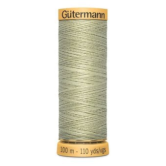 Gutermann Grey Cotton Thread 100m (126)
