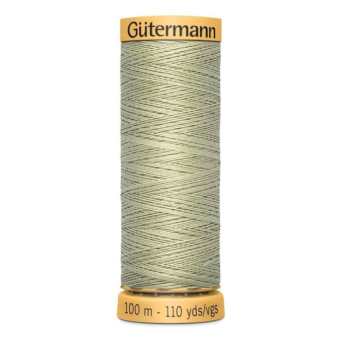 Gutermann Grey Cotton Thread 100m (126) image number 1