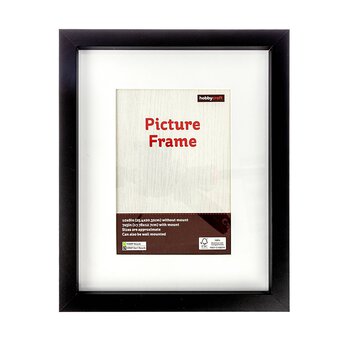 Black Picture Frame 25cm x 20cm