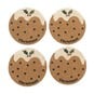 Christmas Pudding Cork Coaster Mats 4 Pack  image number 2
