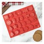 Assorted Christmas Silicone Mould 24 Wells image number 1