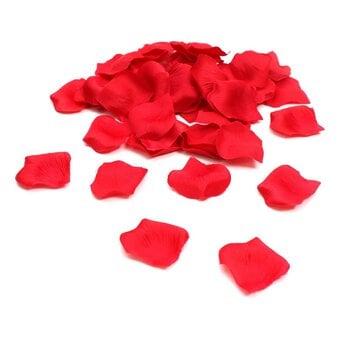 Red Rose Petal Confetti 500 Pieces