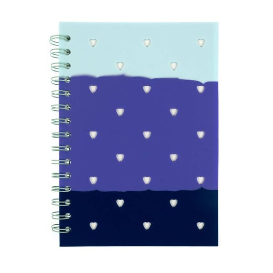 Multicolour Blue Charm Notebook A5 image number 1