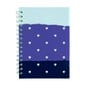 Multicolour Blue Charm Notebook A5 image number 1