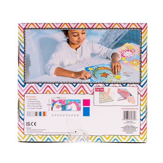 Unicorns String Art Set image number 4