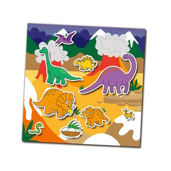 Galt Dinosaurs Reusable Sticker Book