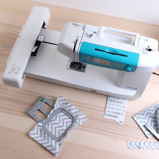 Silver CH01 Sewing and Embroidery Machine image number 8