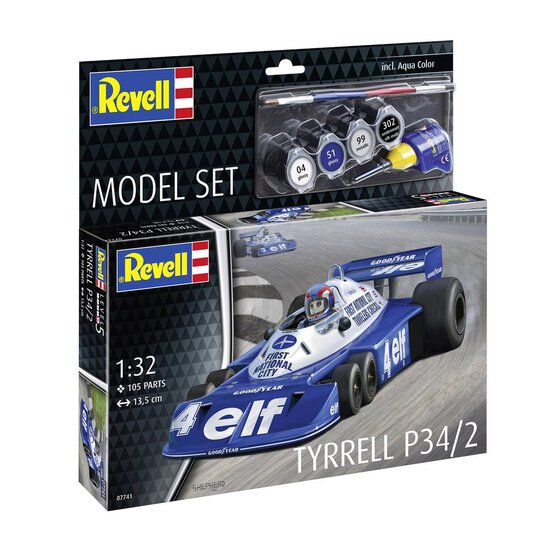 Revell Tyrrel P34/2 6-Wheeler Model Set 1:32  image number 3