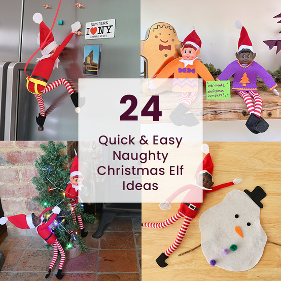 24 Quick & Easy Naughty Christmas Elf Ideas image number 1