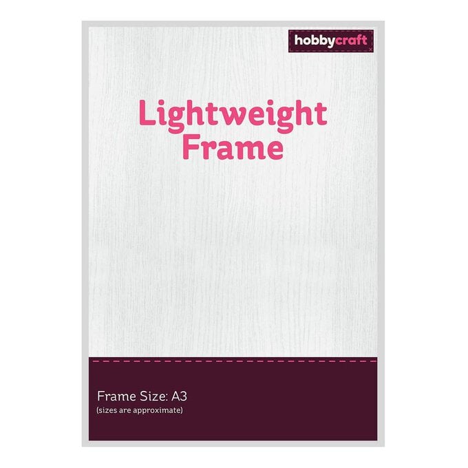 Silver Lightweight Frame A3 image number 1