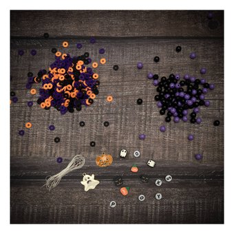 Make Your Own Halloween Bead Bracelet Kit 3 Pack
