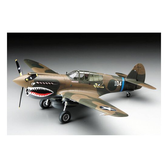Hasegawa P-40E Warhawk Model Kit 1:48 image number 2