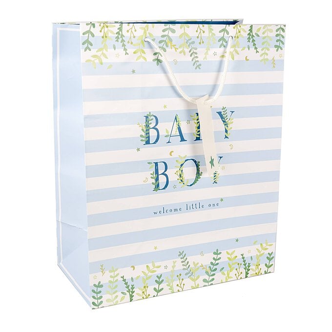 Baby Boy Gift Bag 36cm x 27cm image number 1