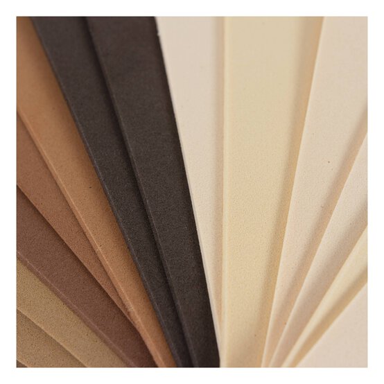 Skin Tone Colour EVA Foam Sheets 15 Pack image number 3