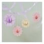 Create & Celebrate Pastel Honeycomb Flower Decorations 4 Pack image number 1
