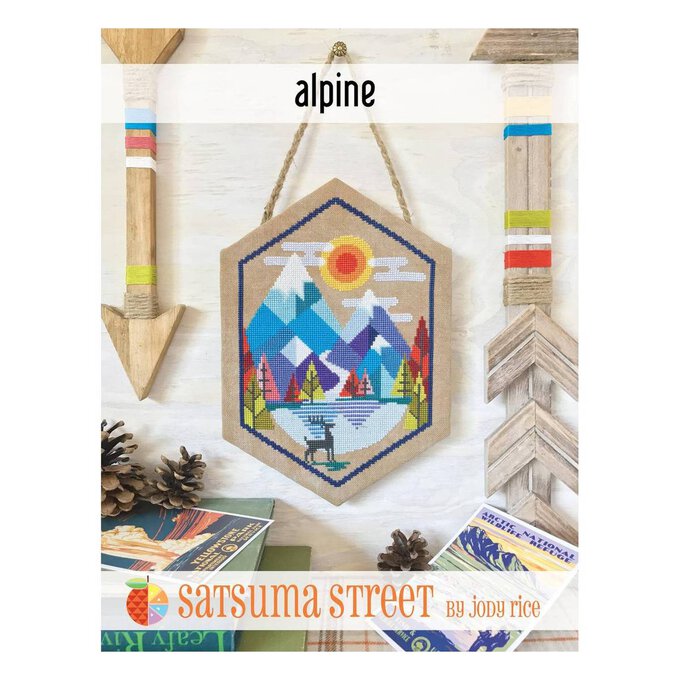 Satsuma Street Alpine Cross Stitch Chart Hobbycraft
