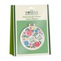 WI Floral Embroidery by Numbers Kit image number 1